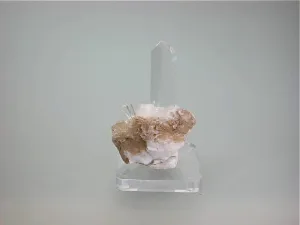 SOLD Selenite, Fuentes de Ebro, Zaragoza, Spain, Collected c. 1989, Kalaskie Collection #357, Miniature 2.3 x 3.5 x 4.8 cm, $45.  Online 11/10