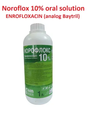 Solution for poultry, chickens 10% – 1000ml (33.8 fl. oz)
