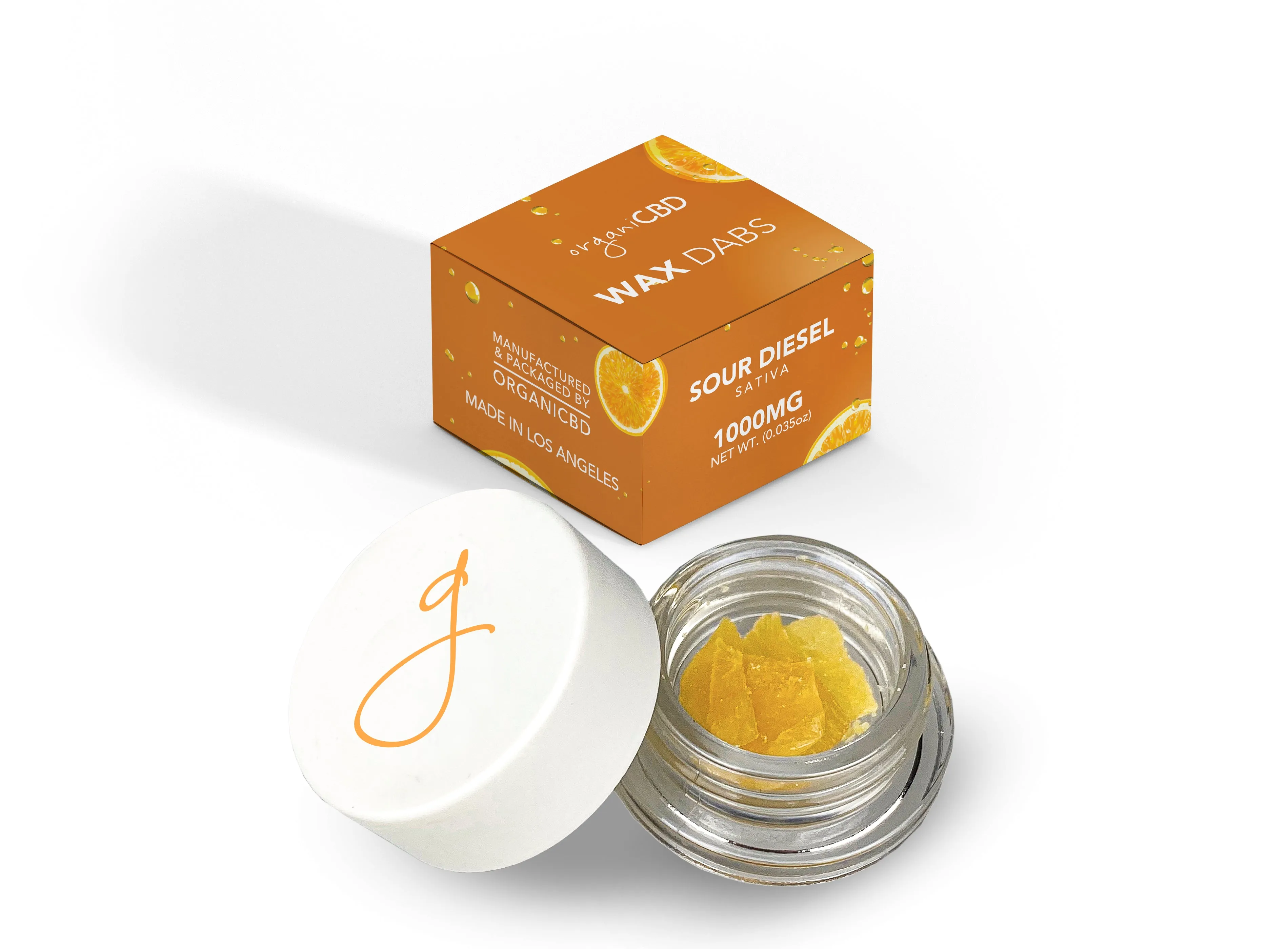 Sour Diesel CBD Wax Dabs