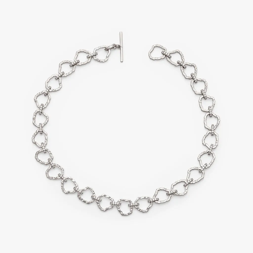 South of Broad Rhodium Plated Necklace