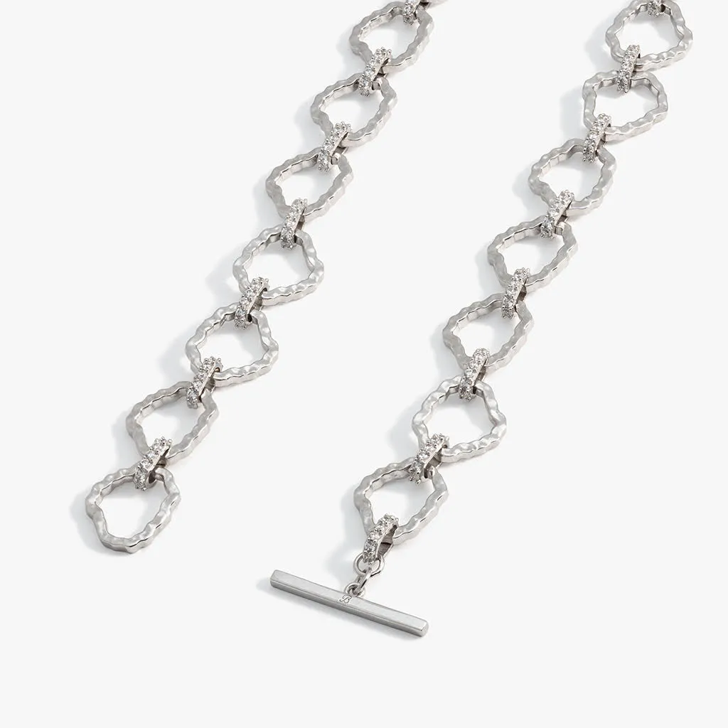 South of Broad Rhodium Plated Necklace