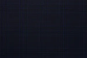 Space Blue With Broad Check Vest