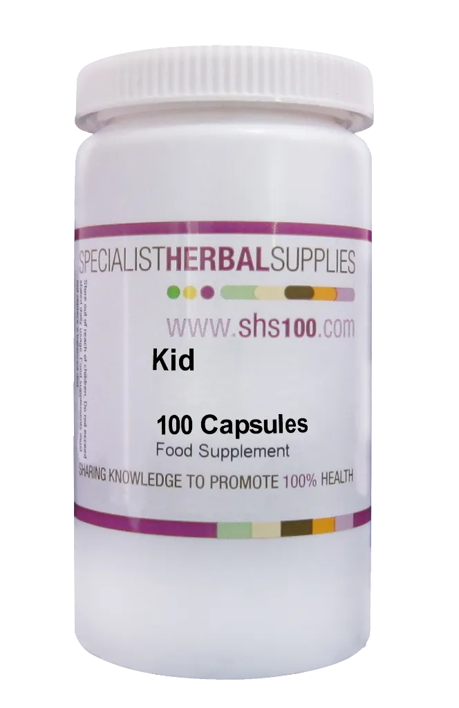 Specialist Herbal Supplies (SHS) Kid Capsules 100's