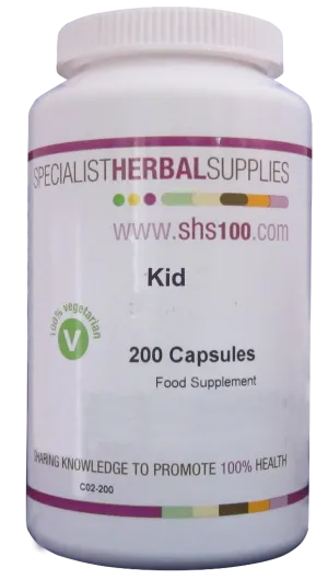 Specialist Herbal Supplies (SHS) Kid Capsules 200's
