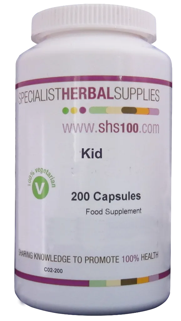 Specialist Herbal Supplies (SHS) Kid Capsules 200's
