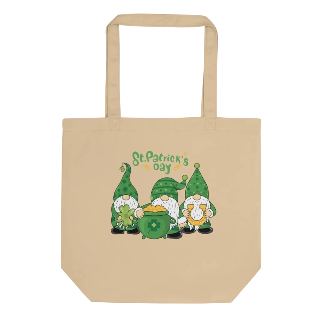 St Patrick's Gnomes Eco Tote Bag