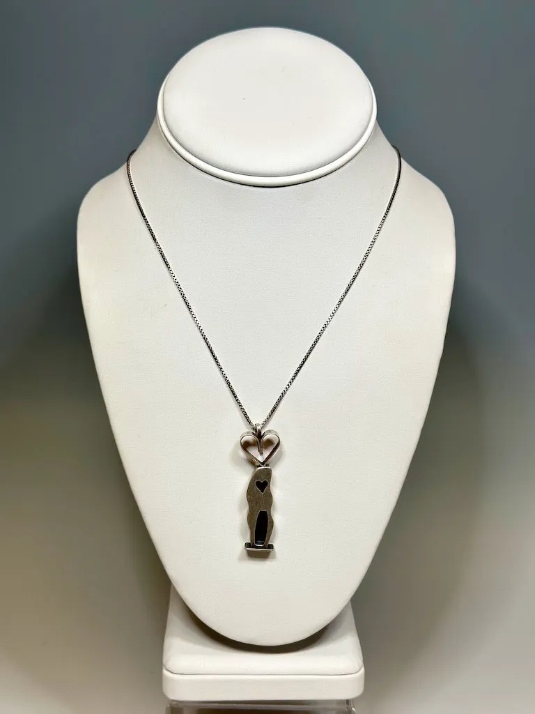 STERLING SILVER TINY HOUSE PENDANT AND SS CHAIN  MS226