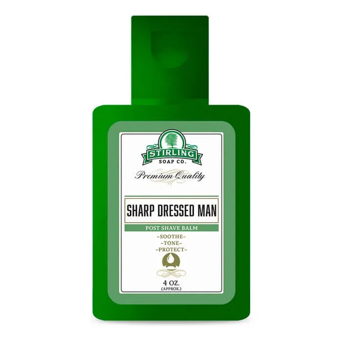 Stirling Sharp Dressed Man  - Post Shave Balm 4oz (118ml)