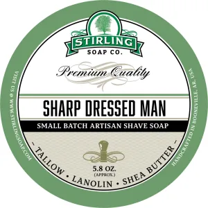 Stirling Soap SHAVE SOAP Sharp Dressed Man