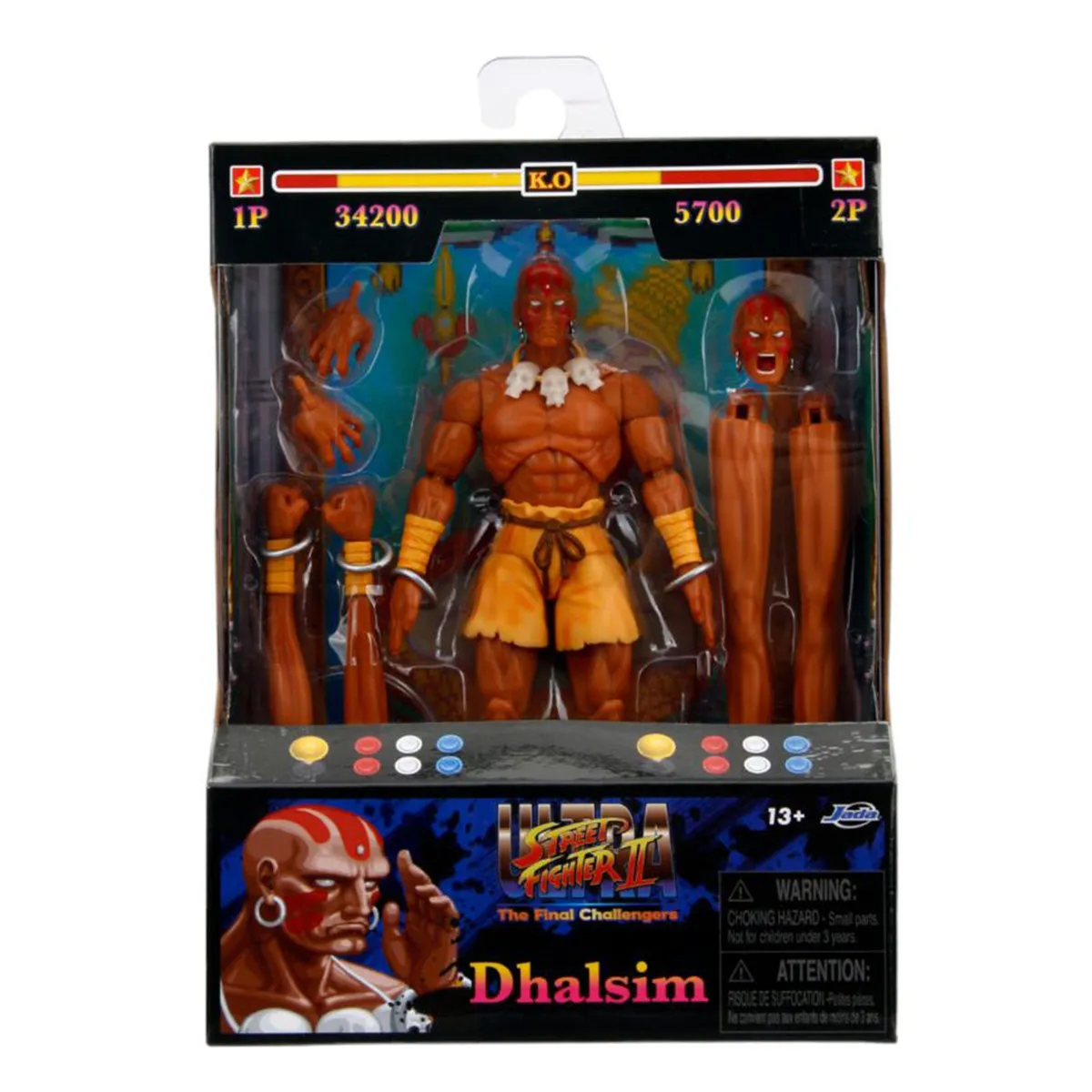 Street Fighter - Dhalsim 6" Action Figure