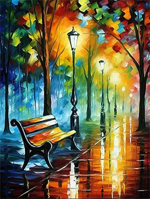 Street Paint By Numbers Kits UK MJ8580