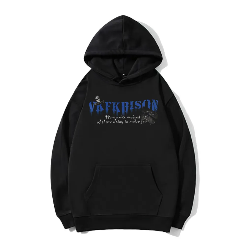 Street Smoking Boys Print  Hoodie