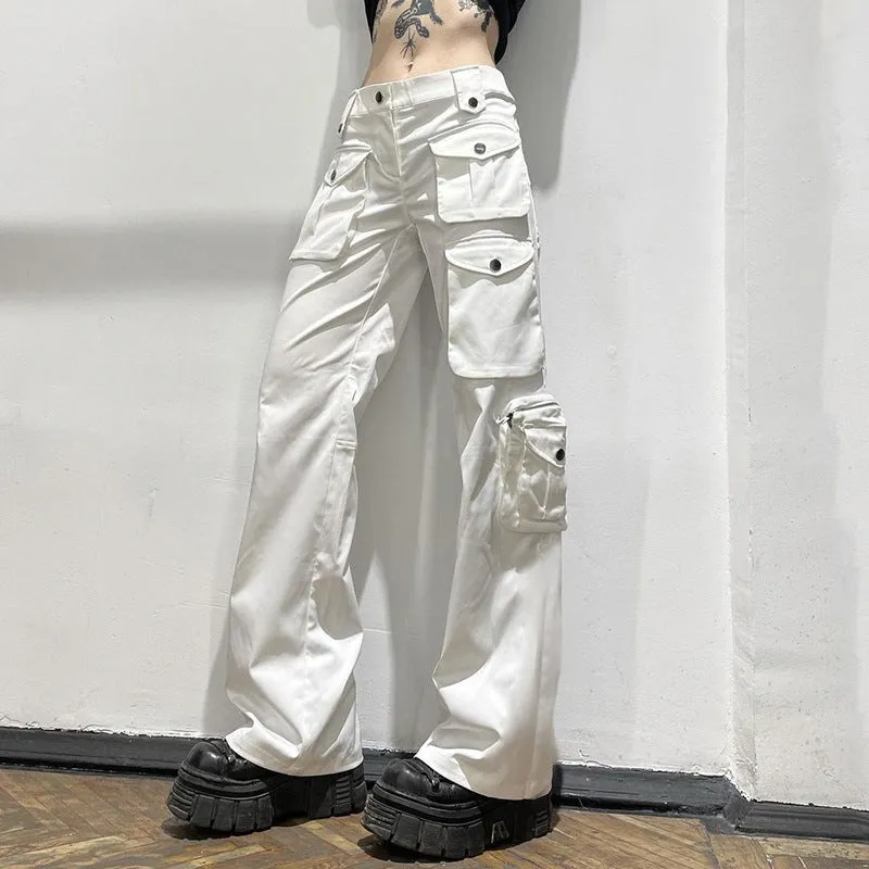 Street White Pocket Pants