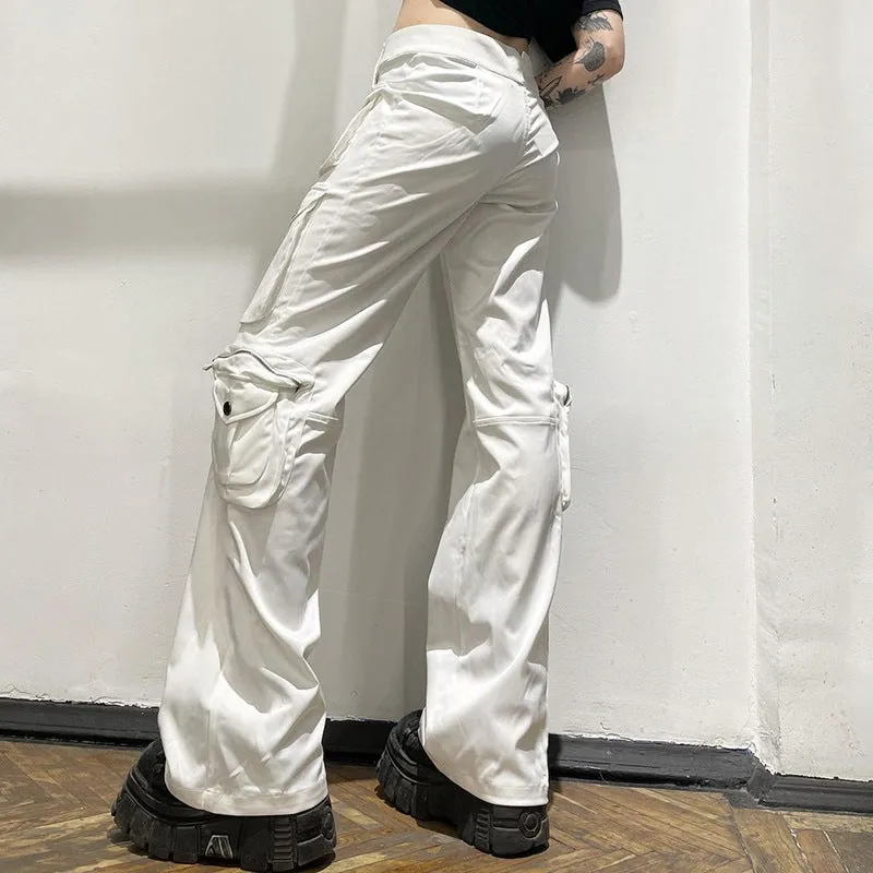 Street White Pocket Pants
