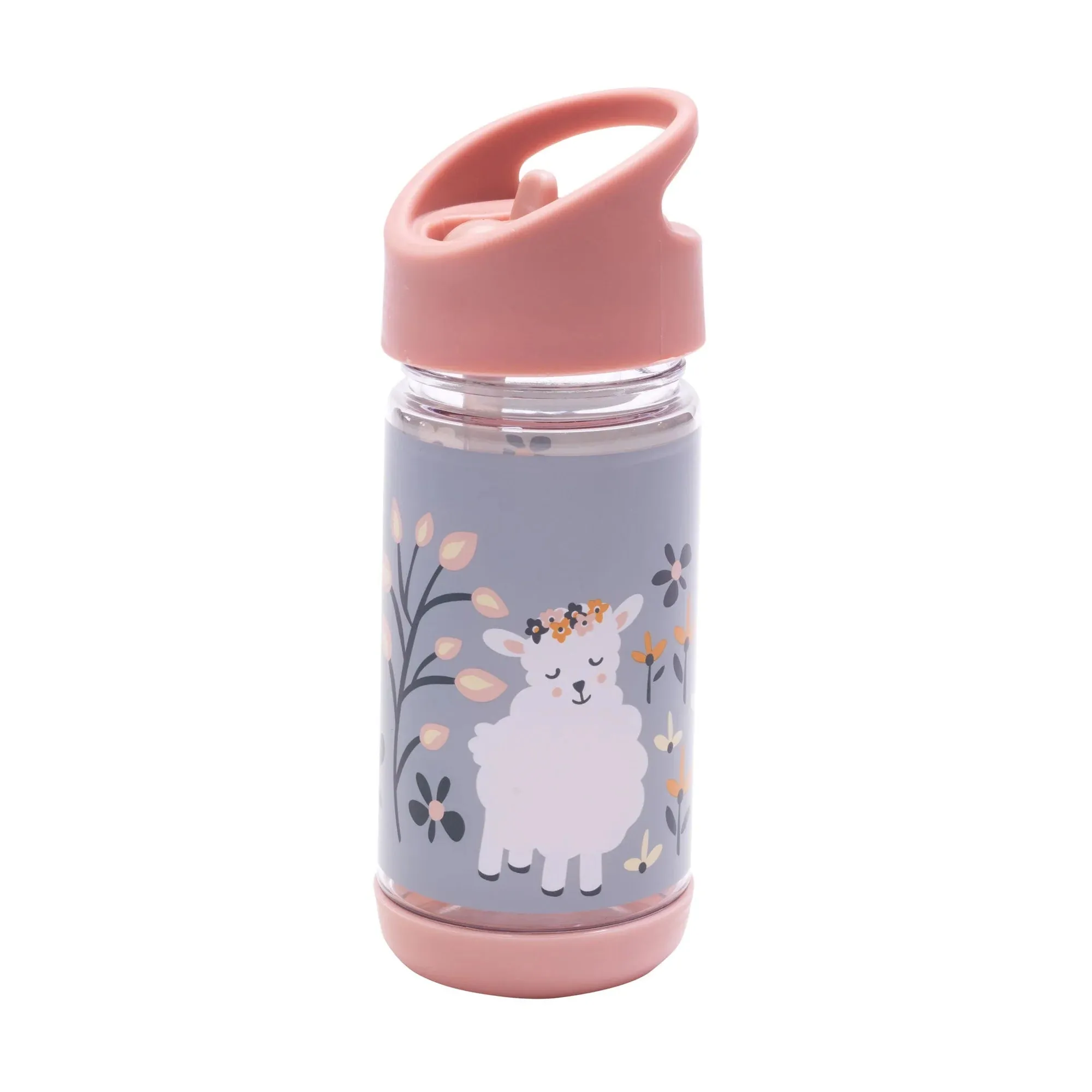 Sugarbooger - Flip & Sip Water Bottle - Lily the Lamb