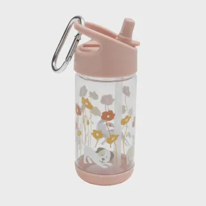 Sugarbooger - Flip & Sip Water Bottle - Puppies & Poppies