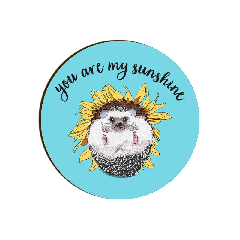 Sunny Side Up Round Coaster