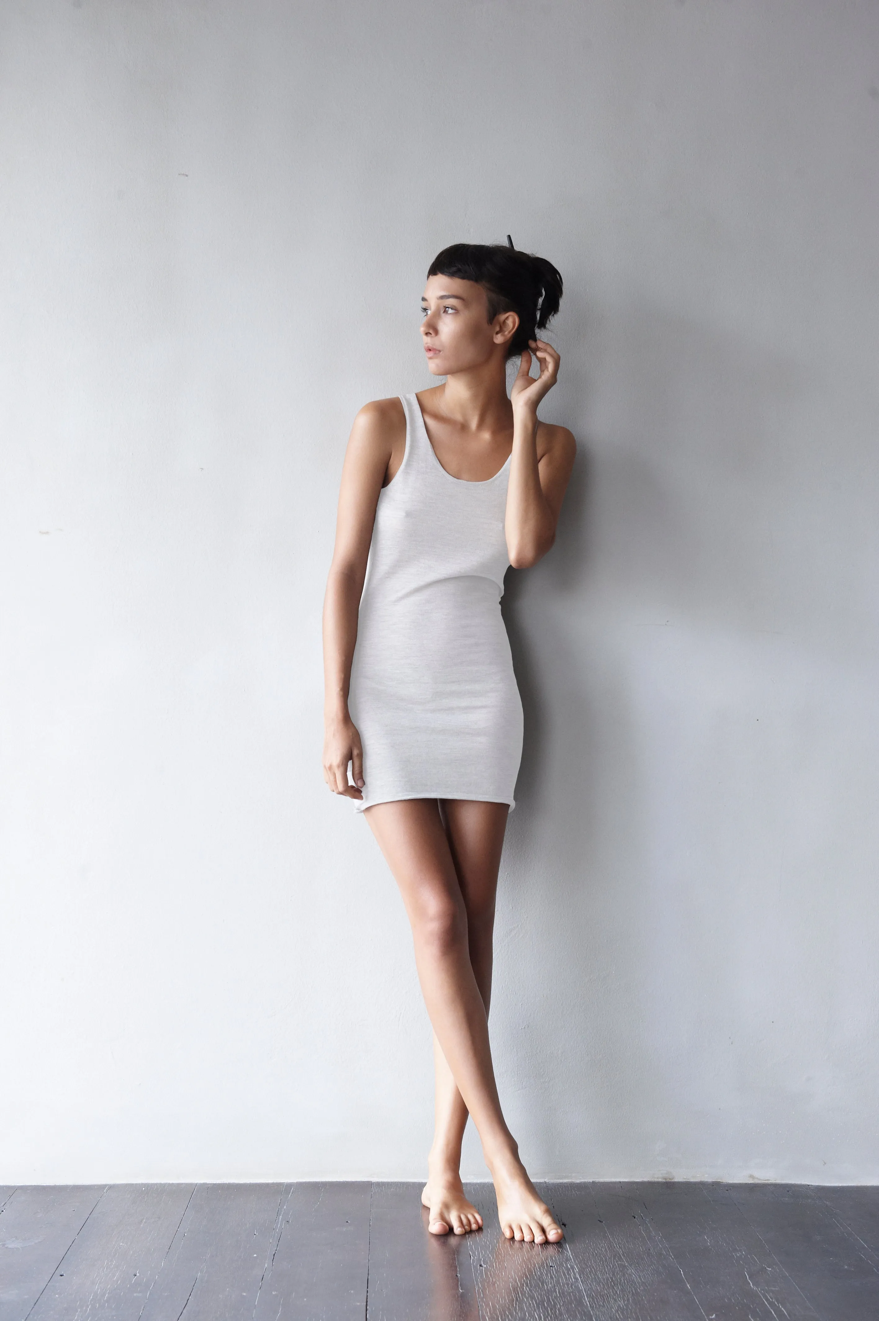 Superfine Cashmere Long Tank