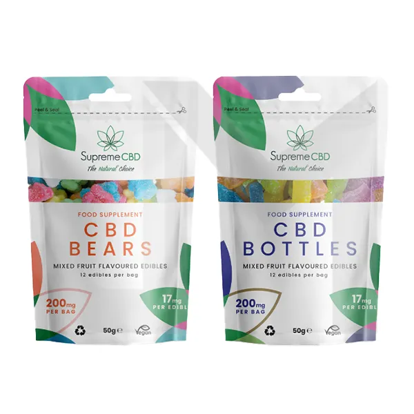 Supreme CBD 200mg CBD Gummies Grab Bag - 50g