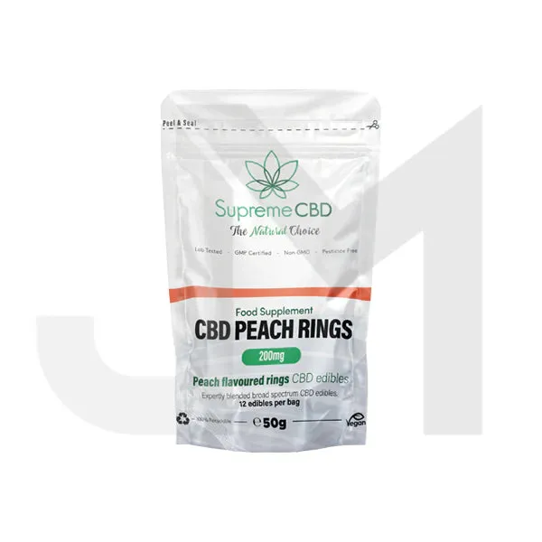 Supreme CBD 200mg CBD Gummies Grab Bag - 50g