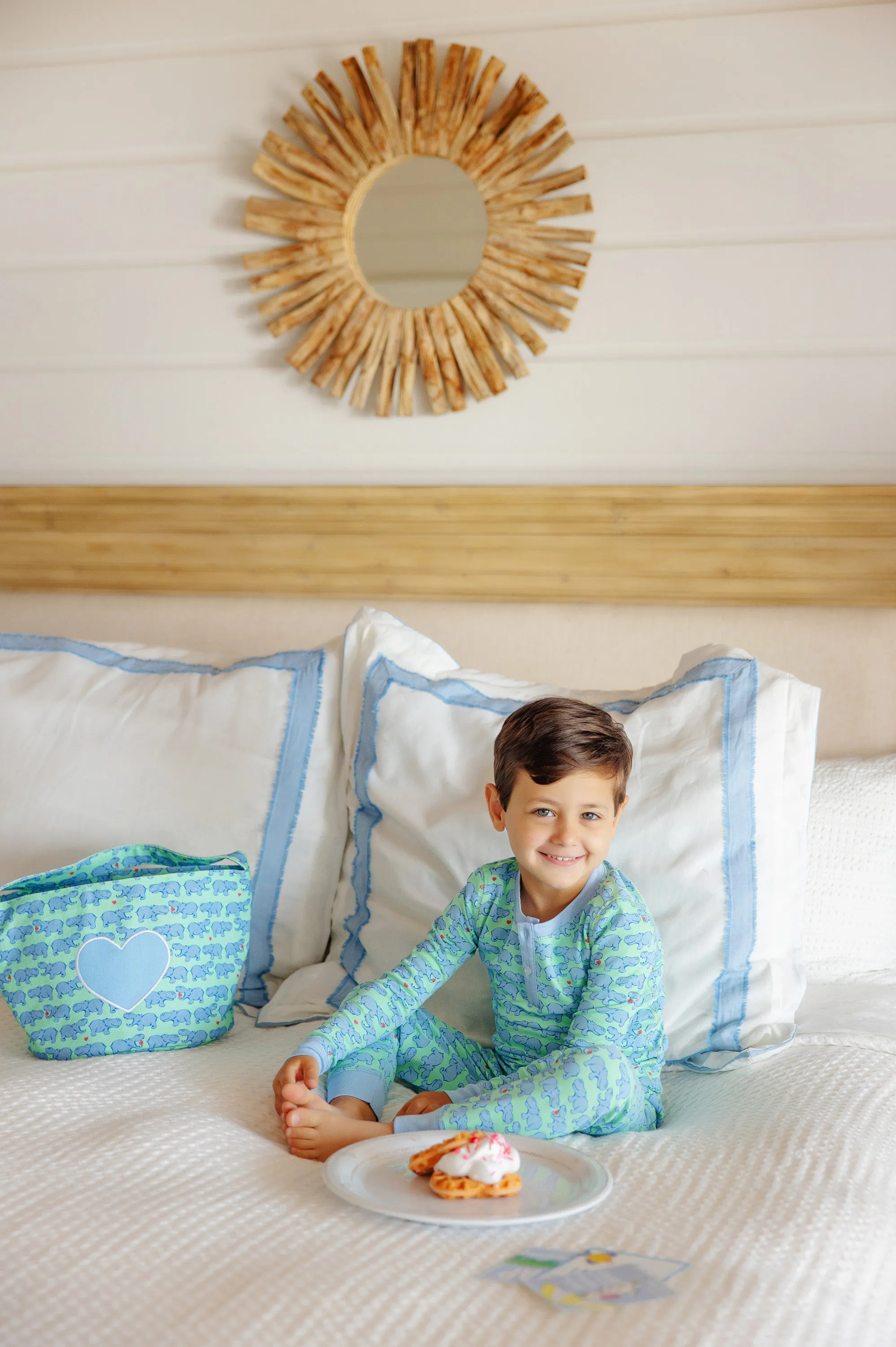 Sutton's Sweet Dream Set - Hugga Hippo with Beale Street Blue