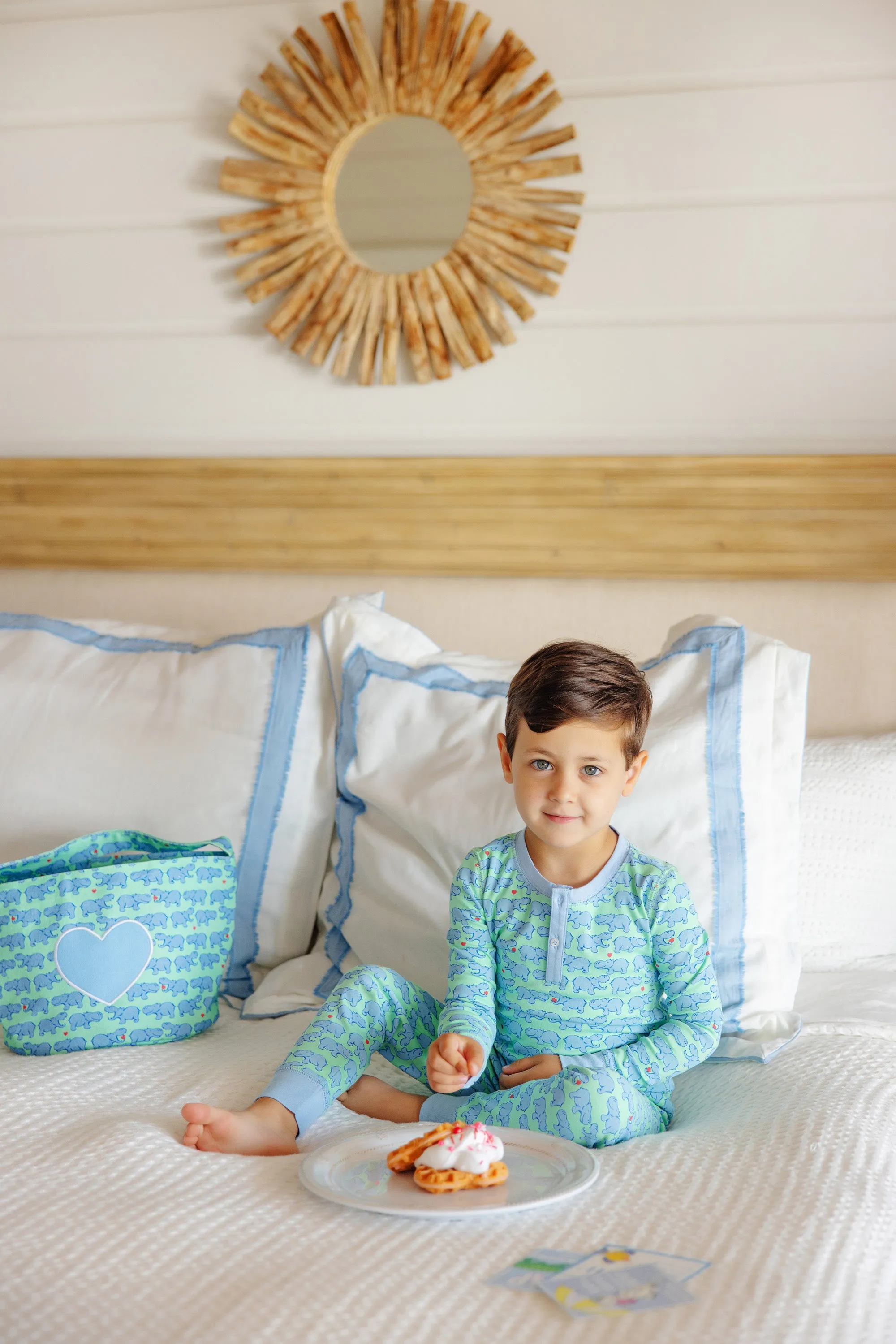 Sutton's Sweet Dream Set - Hugga Hippo with Beale Street Blue