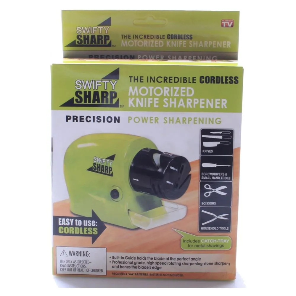 Swifty Sharp Cordless Motorized Knife Sharpener