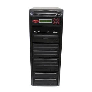 Systor Multi Media Center - Flash Memory Drive (USB/SD/CF/MS/MMC) to Disc Backup   1 to 6 SATA Blu-Ray Duplicator