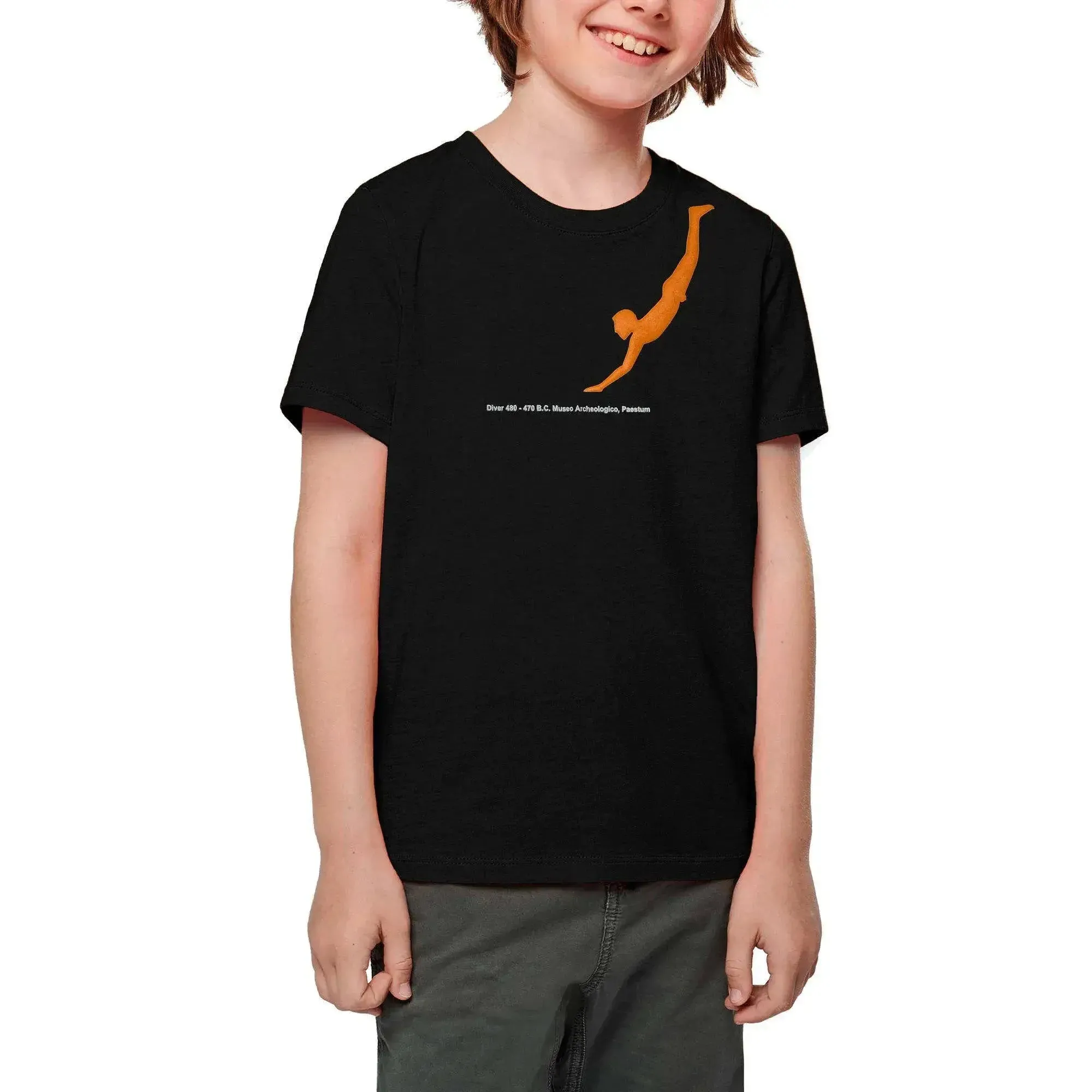 T-Shirt Bambino "Tuffatore di Paestum"