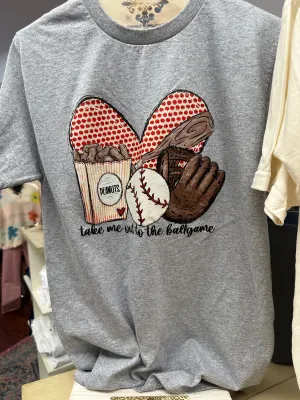 Take me Out Tee: Grey