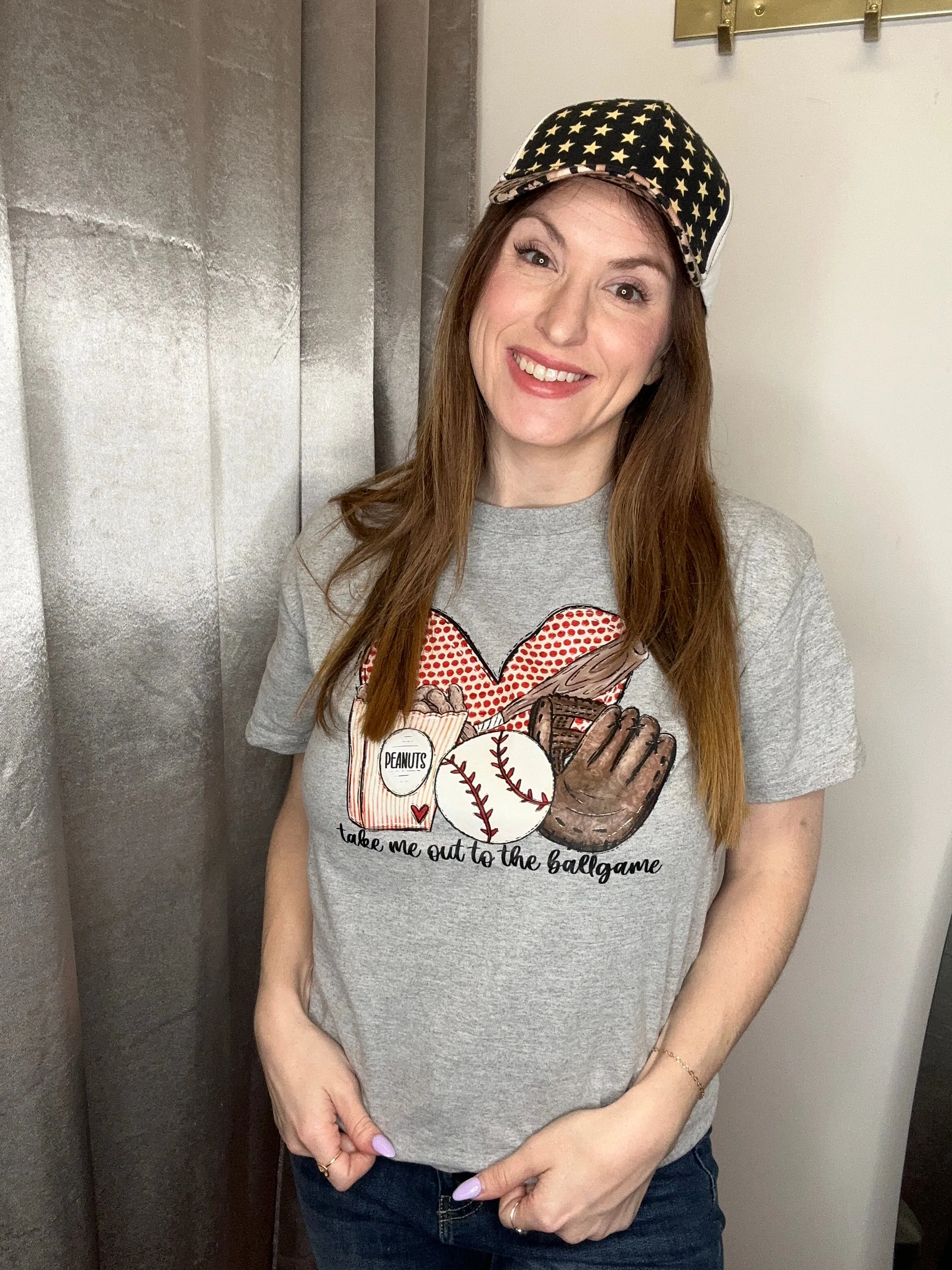 Take me Out Tee: Grey