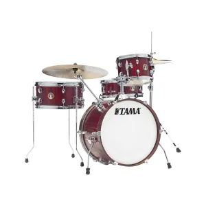 TAMA LJL48H4-SBE Club-JAM Kit 4-Piece w/ Hardware & Throne, Satin Burgundy ELM