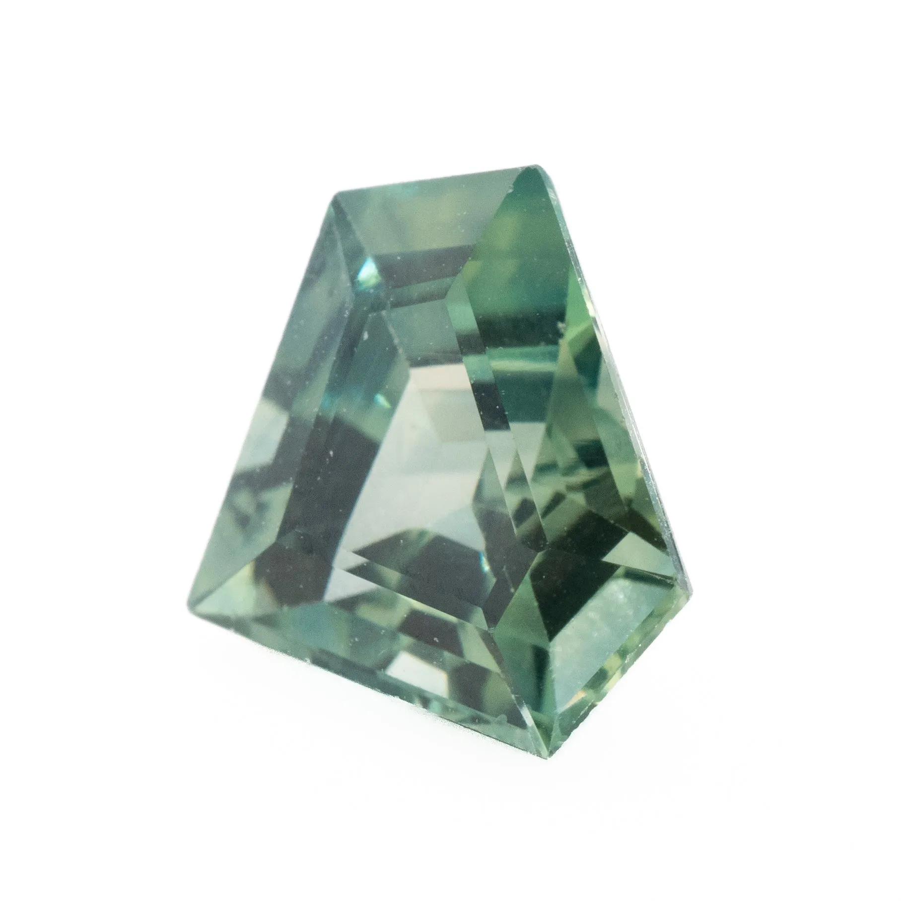 Teal Shield Cut Sapphire | 1.84ct