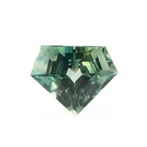 Teal Shield Cut Sapphire | 1.84ct