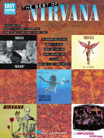 The Best of Nirvana (Easy Guitar with Notes & Tab)