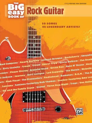 The Big Easy Book of Rock Guitar (Easy Guitar Tab)