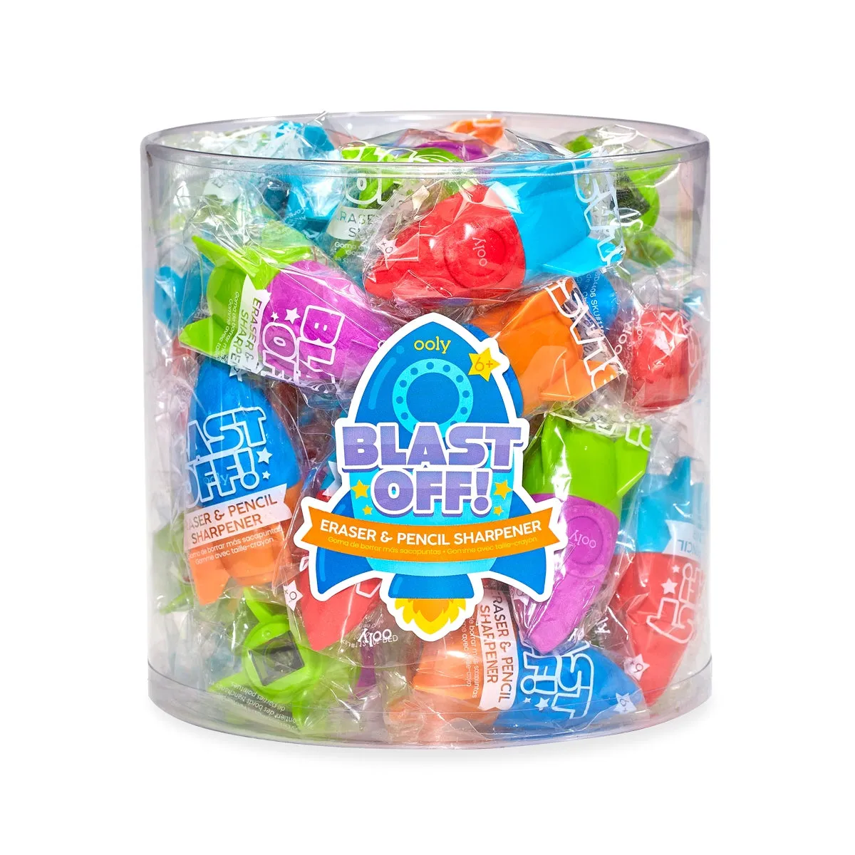 The Blast Off Eraser & Pencil Sharpener