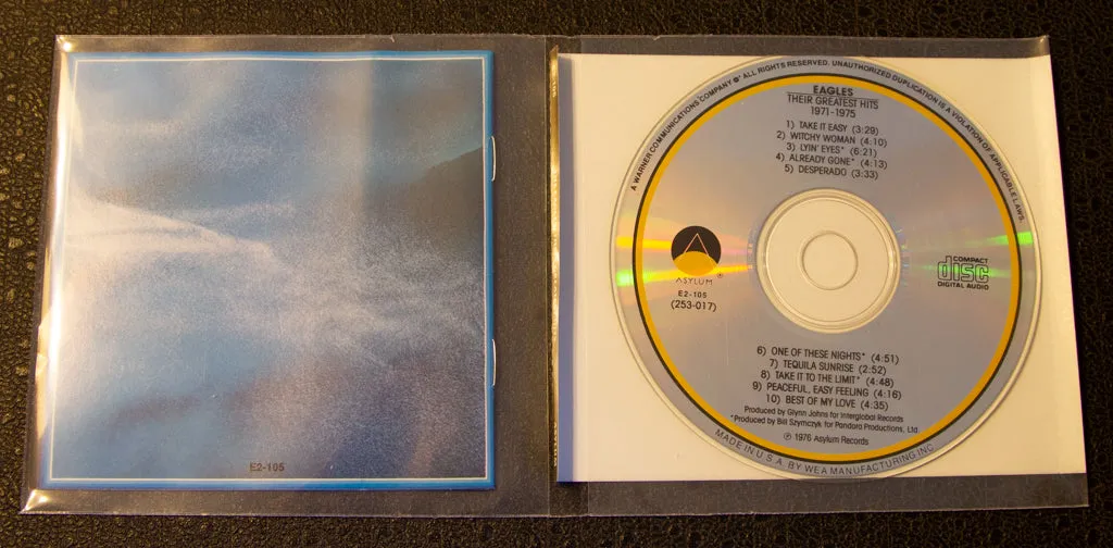 The Eagles: Their Greatest Hits CD
