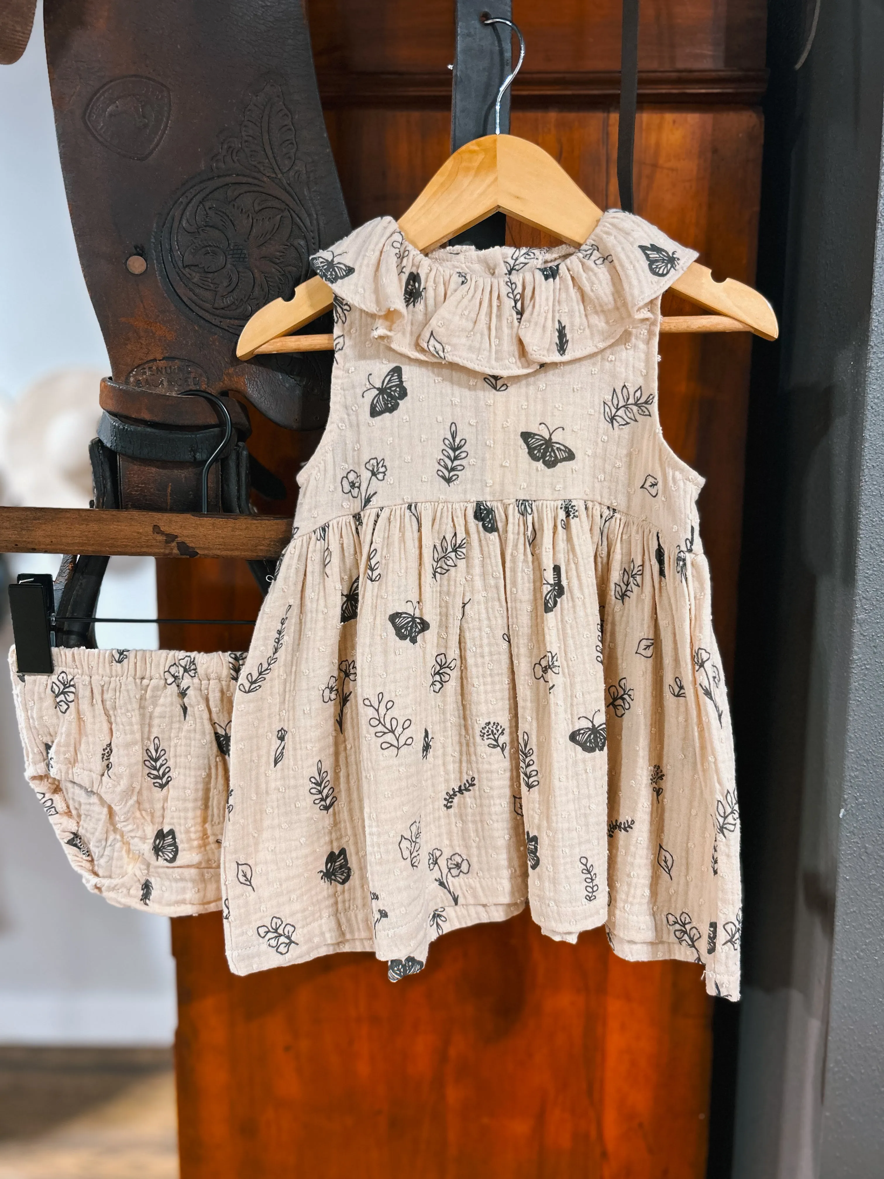 The Gardens Gauze Dress & Bloomer Set (12-18Mo)
