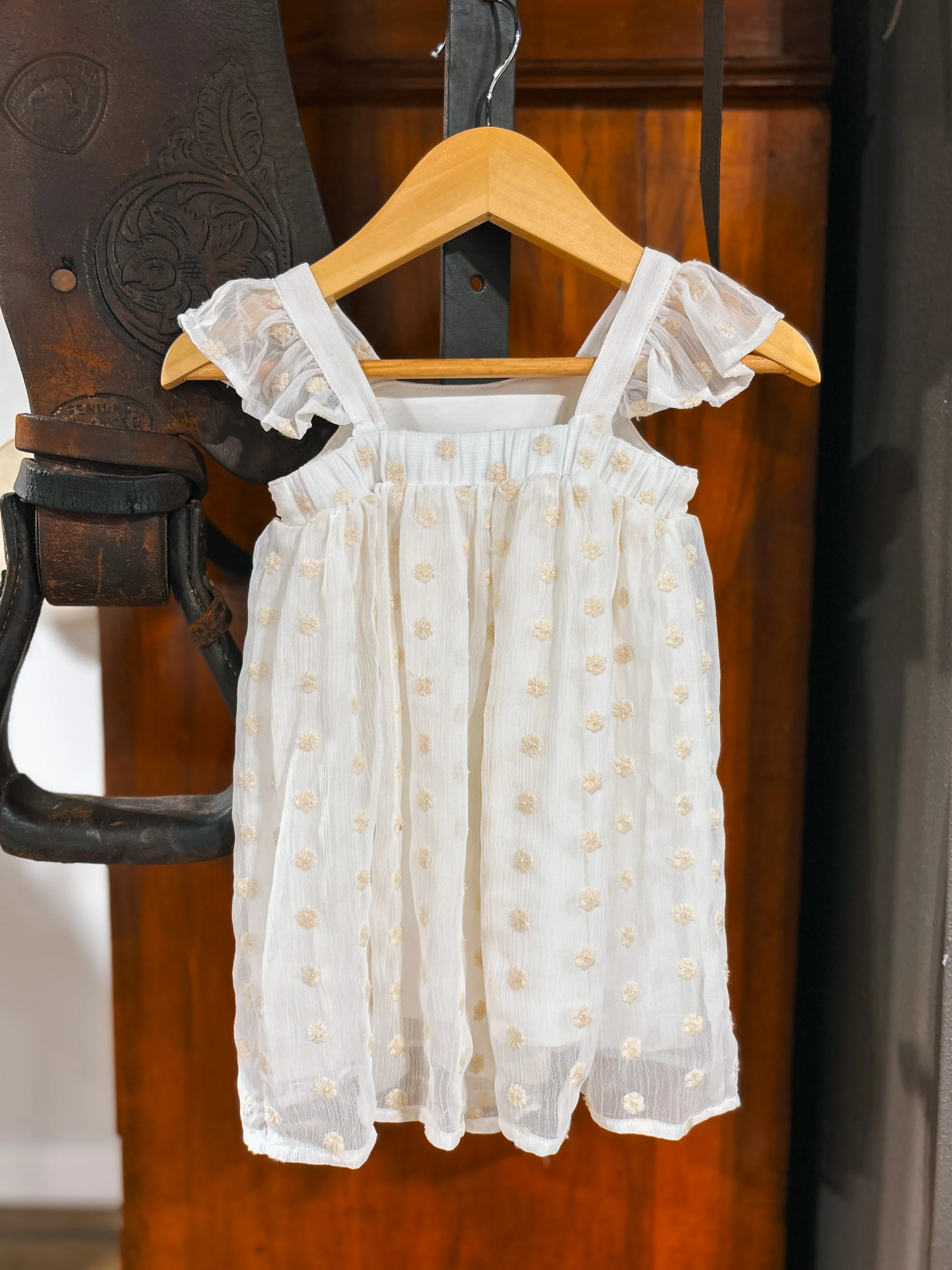 The Georgie Dress & Bloomer Set (9-12Mo) Ivory