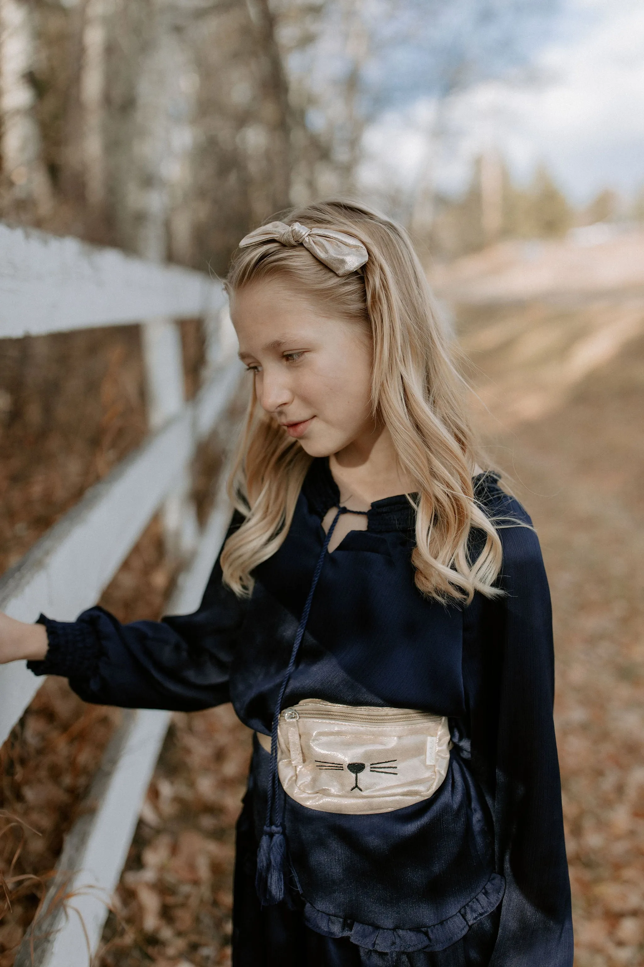 The Golden Bow Headband