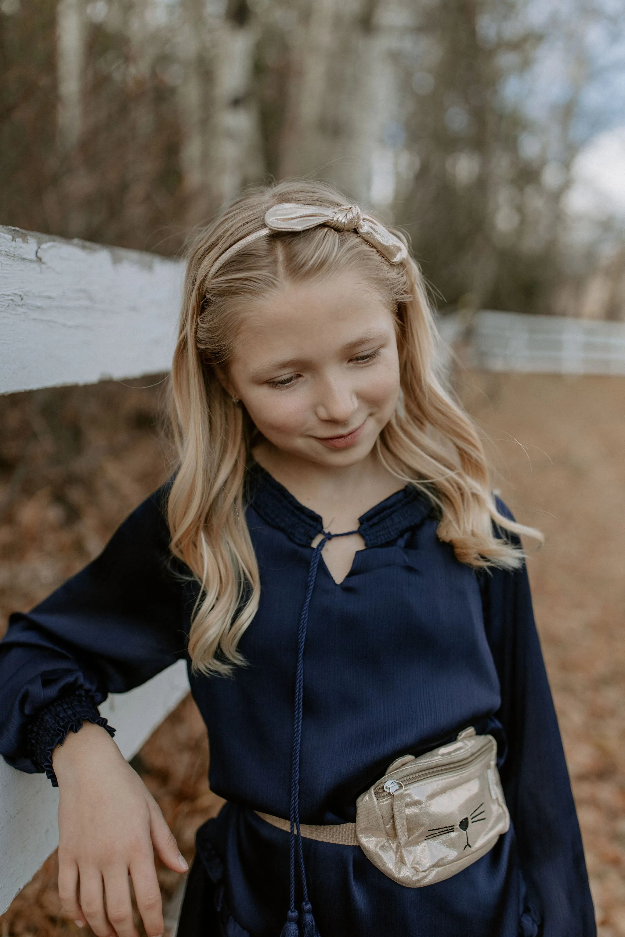 The Golden Bow Headband