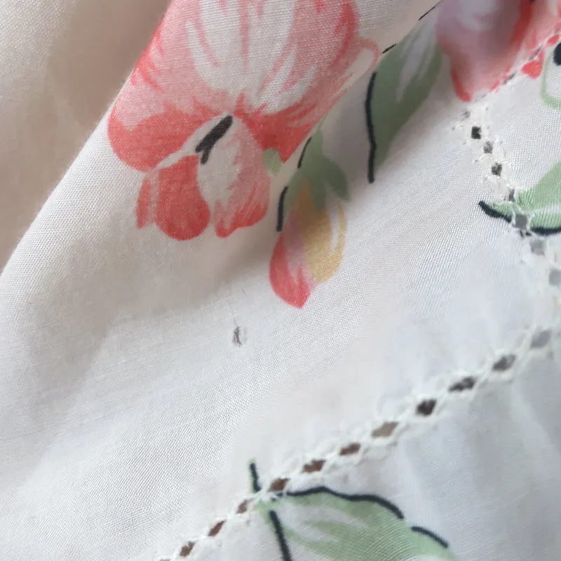The Great The Fiddle Top Hillside Floral Print Size 0 Button-Front Blouse