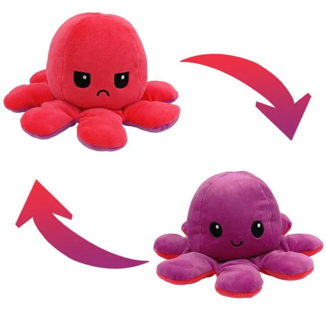 The Original Tik Tok Reversible Octopus Plushie