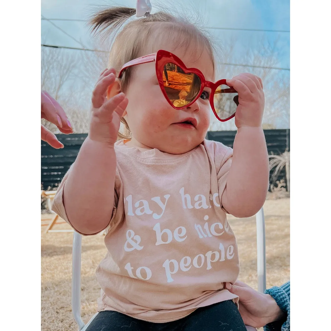 The Play Hard and Be Nice T-Shirt - KIDS