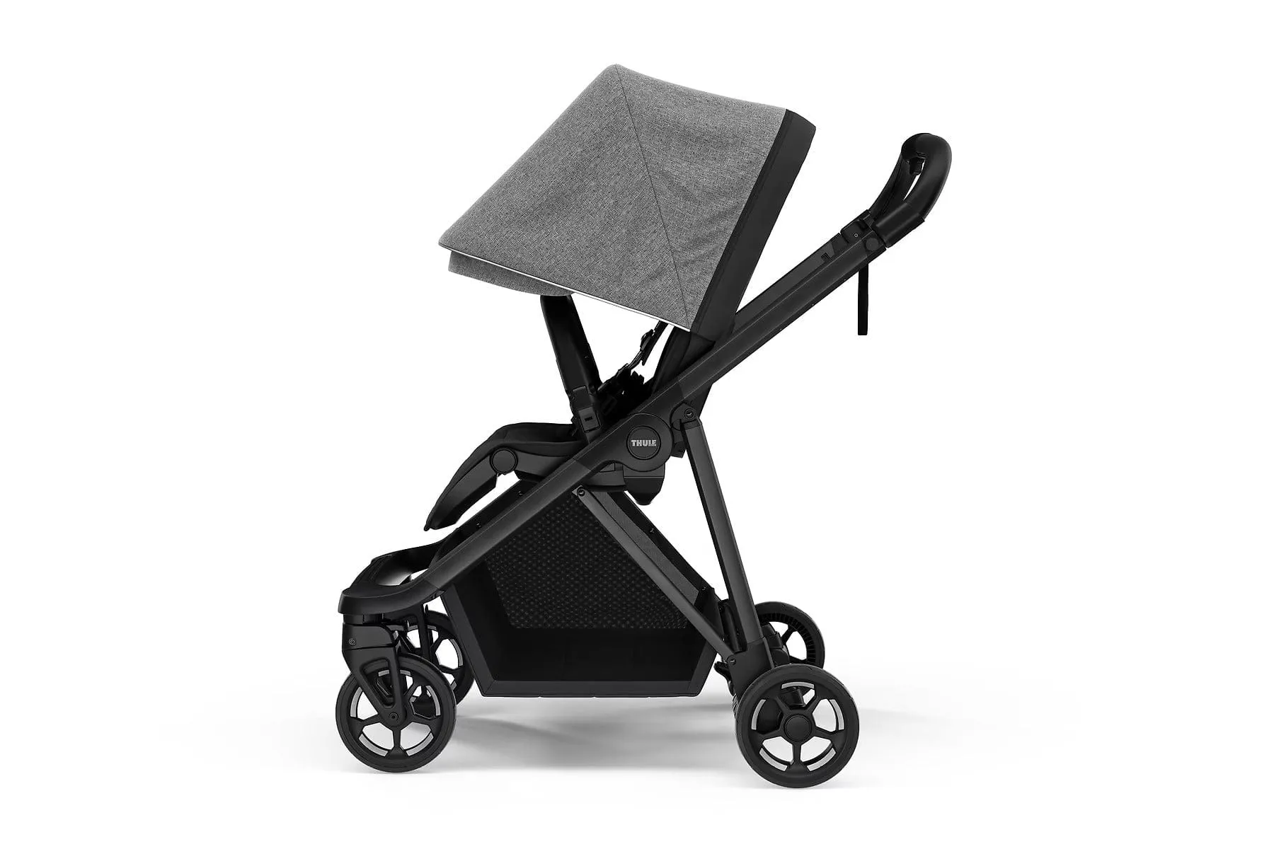 Thule Shine 4-Wheel Stroller - Black / Grey Melange