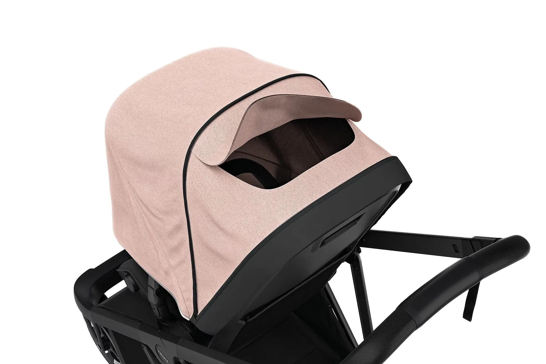 Thule Shine 4-Wheel Stroller - Black / Misty Rose