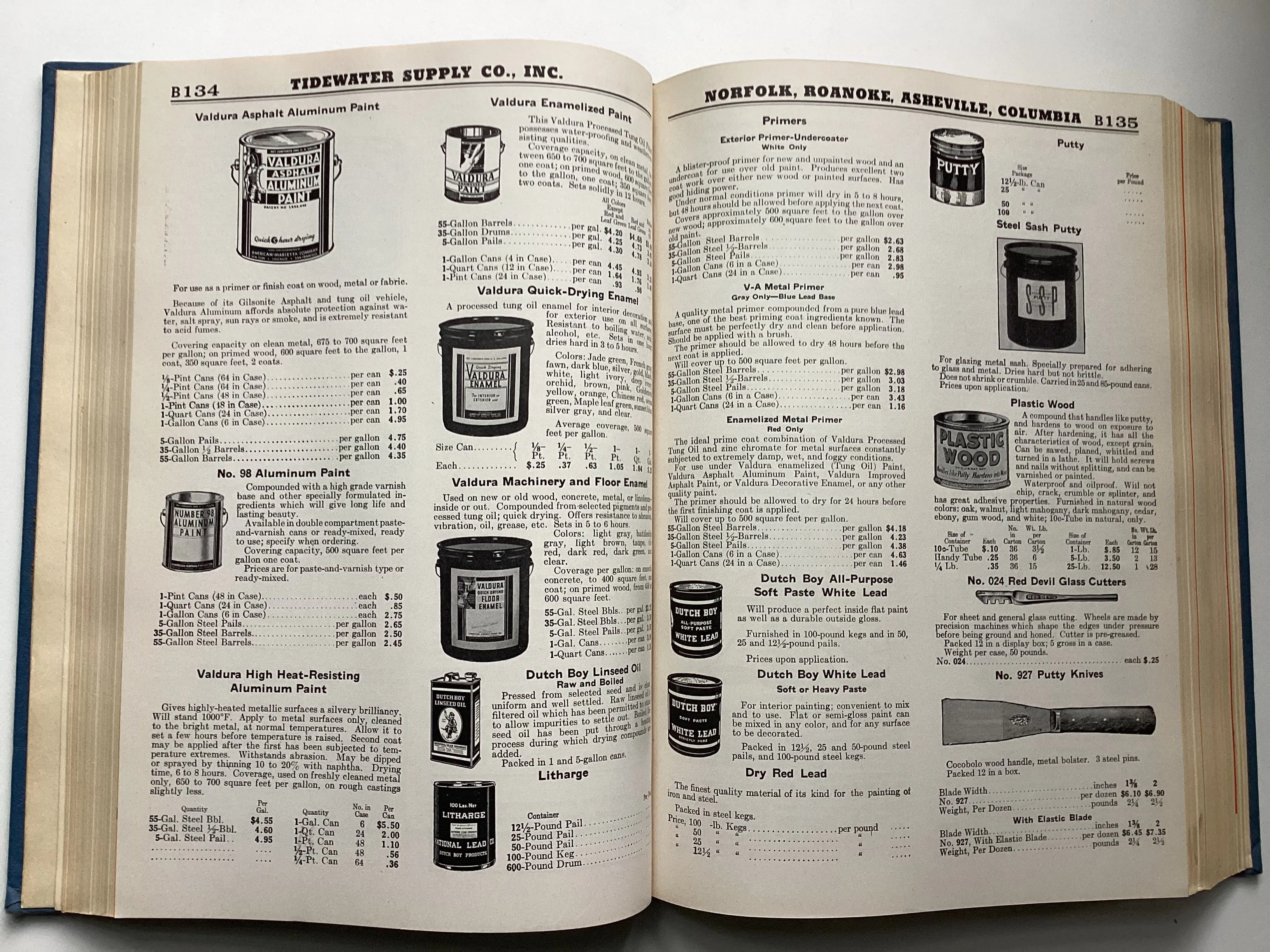 Tidewater Supply Catalogue