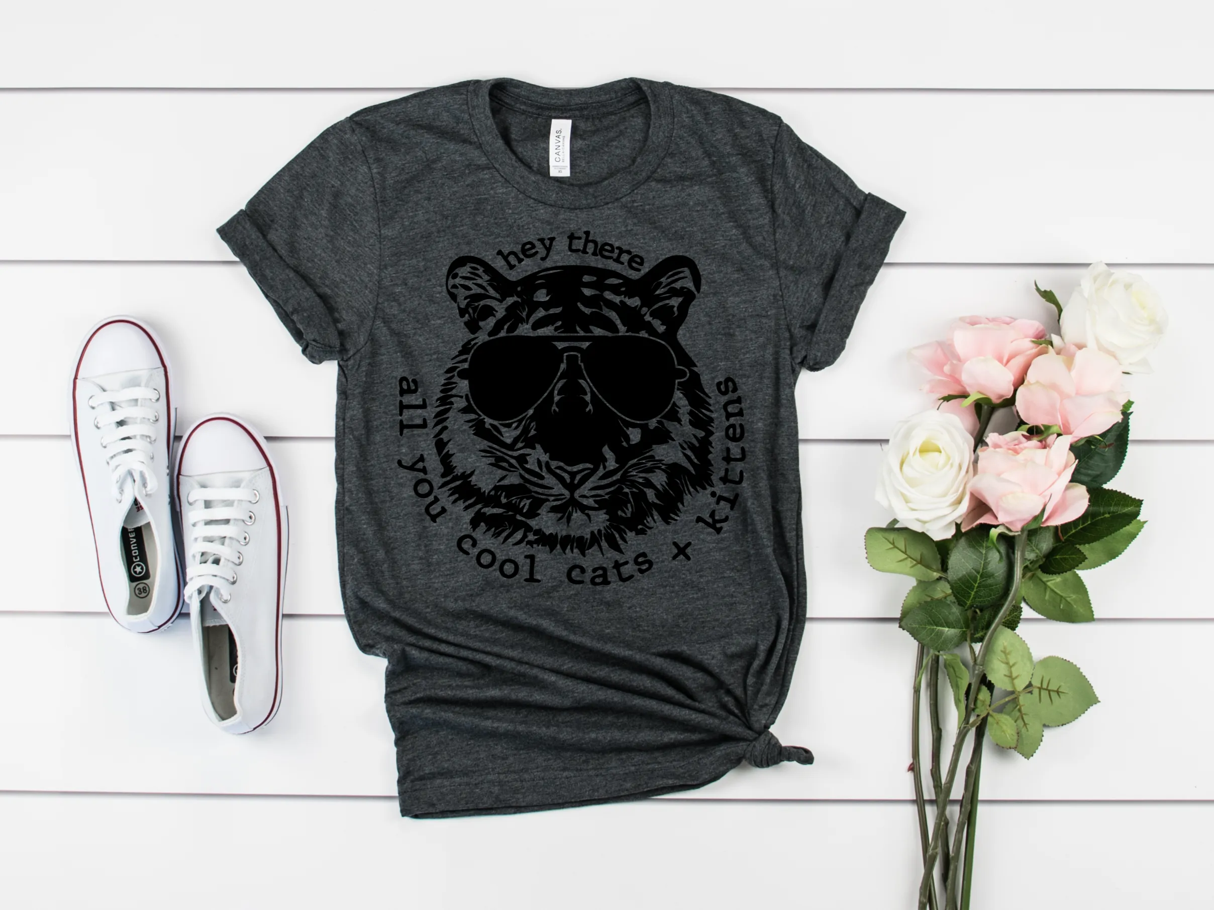 Tiger Emperor Bella Canvas Premium Graphic Tee Curvy