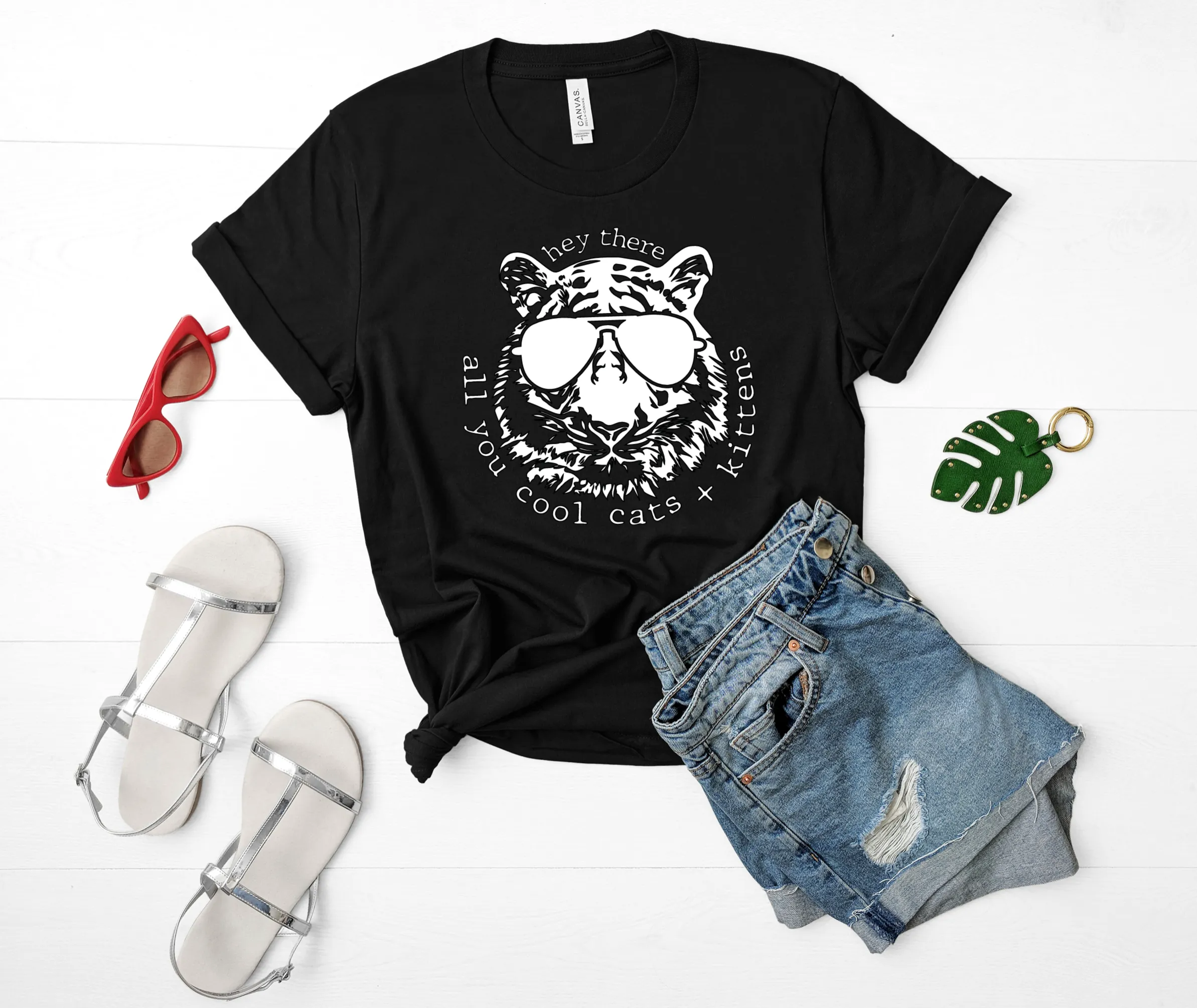 Tiger Emperor Bella Canvas Premium Graphic Tee Curvy
